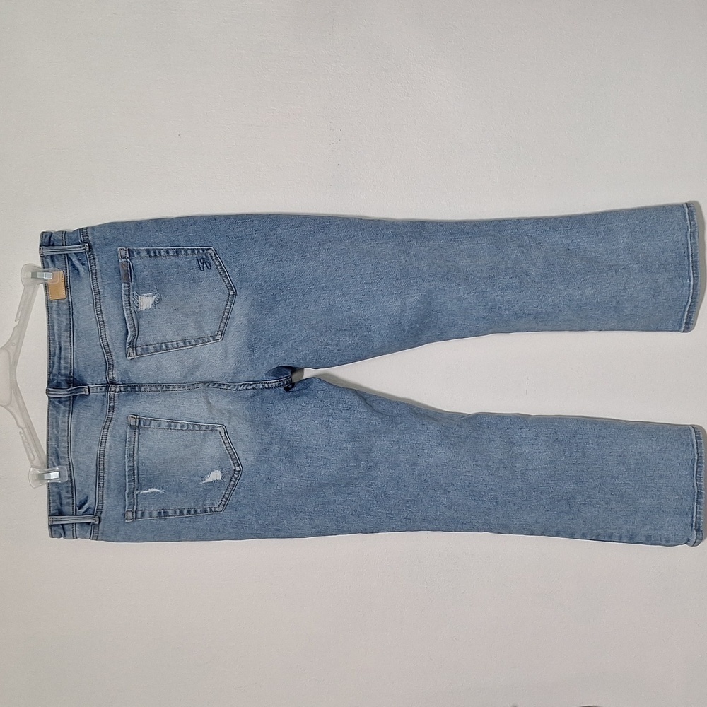 Distressed Blue Women's Jeans - Picture 6 of 10